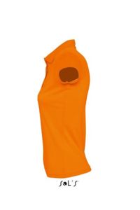 Prescott Women | Polo manches courtes personnalisé pour femme Orange 3