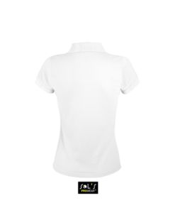 Prime Women | Polo manches courtes personnalisé pour femme Blanc 2