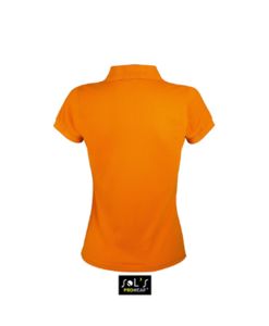 Prime Women | Polo manches courtes personnalisé pour femme Orange 2