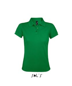 Prime Women | Polo manches courtes personnalisé pour femme Vert Prairie