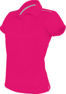 Proact | Polo manches courtes publicitaire pour femme Fuschia