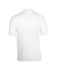 Qaso | Polo manches courtes personnalisé pour homme Blanc 4