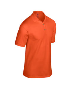 Qaso | Polo manches courtes personnalisé pour homme Orange 13