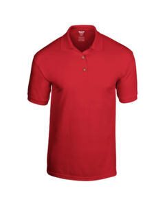 Qaso | Polo manches courtes personnalisé pour homme Rouge 3