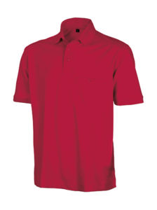 Qoqosi | Polo manches courtes publicitaire pour homme Rouge