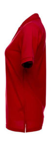 Quba | Polo manches courtes personnalisé pour femme Rouge 3