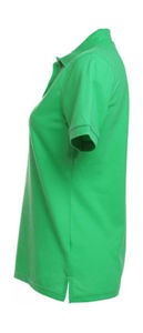 Quba | Polo manches courtes personnalisé pour femme Vert pomme 3