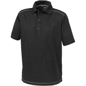 Receiver | Polo manches courtes personnalisé pour homme Noir