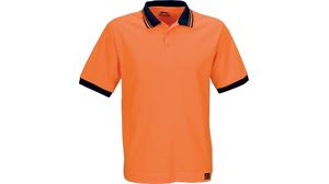 Slazpolo | Polo manches courtes personnalisé pour homme Orange Marine