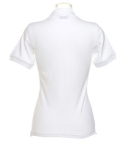 Sophia V-Neck | Polo manches courtes publicitaire pour femme Blanc 2