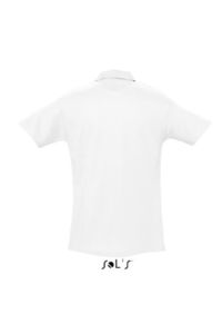 Spring Ii | Polo manches courtes publicitaire pour homme Blanc 2