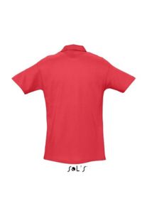 Spring Ii | Polo manches courtes publicitaire pour homme Rouge 2