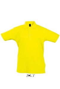 Summer Kids | Polo manches courtes personnalisé pour enfant Citron