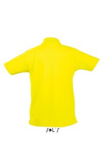 Summer Kids | Polo manches courtes personnalisé pour enfant Citron 2