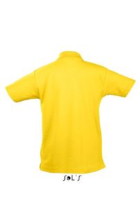 Summer Kids | Polo manches courtes personnalisé pour enfant Jaune 2