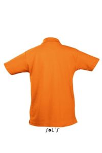 Summer Kids | Polo manches courtes personnalisé pour enfant Orange 2