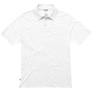 Tipton | Polo manches courtes publicitaire pour homme Blanc 3