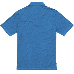 Tipton | Polo manches courtes publicitaire pour homme Bleu bruyère 2