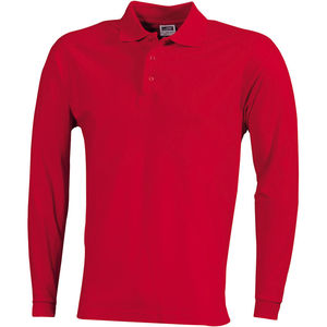 Vitoo | Polo manches courtes publicitaire pour homme Rouge