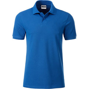 Wisy | Polo manches courtes publicitaire pour homme Bleu royal