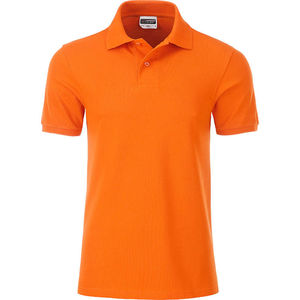 Wisy | Polo manches courtes publicitaire pour homme Orange