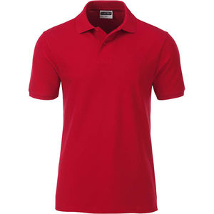 Wisy | Polo manches courtes publicitaire pour homme Rouge