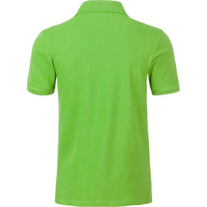 Wisy | Polo manches courtes publicitaire pour homme Vert citron 1