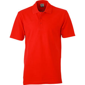 Wohe | Polo manches courtes publicitaire pour homme Rouge