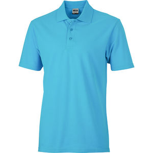 Wohe | Polo manches courtes publicitaire pour homme Turquoise