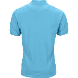 Wuta | Polo manches courtes personnalisé pour homme Turquoise 1