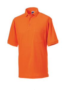 Yasoo | Polo manches courtes publicitaire pour homme Orange 2