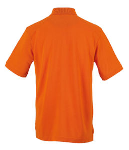 Yasoo | Polo manches courtes publicitaire pour homme Orange 3