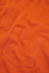 Yasoo | Polo manches courtes publicitaire pour homme Orange 6