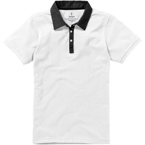 York | Polo manches courtes publicitaire pour femme Blanc 3