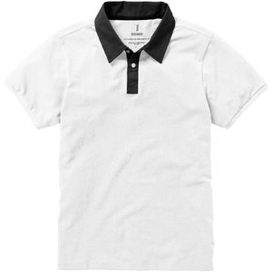 York | Polo manches courtes publicitaire pour homme Blanc 3