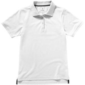 Yukon | Polo manches courtes personnalisé pour femme Blanc 3