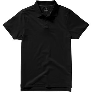 Yukon | Polo manches courtes personnalisé pour homme Noir 3