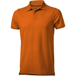 Yukon | Polo manches courtes personnalisé pour homme Orange