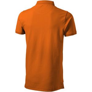 Yukon | Polo manches courtes personnalisé pour homme Orange 1